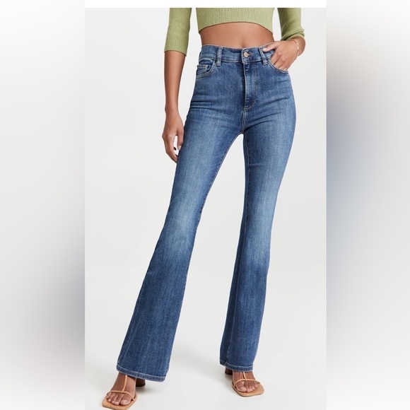 DL 1961 Bridget Boot High Rise Instasculpt Jeans - Picture 1 of 9